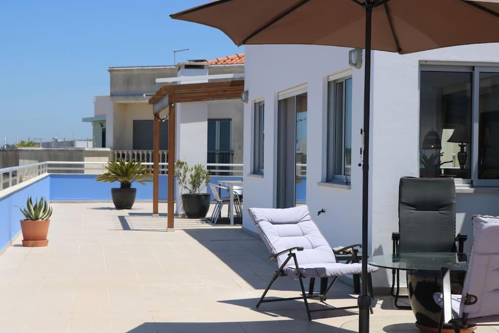 Sitio Penthouse - Big Terrace With Sea View & Bbq Vila Nazaré Exterior foto