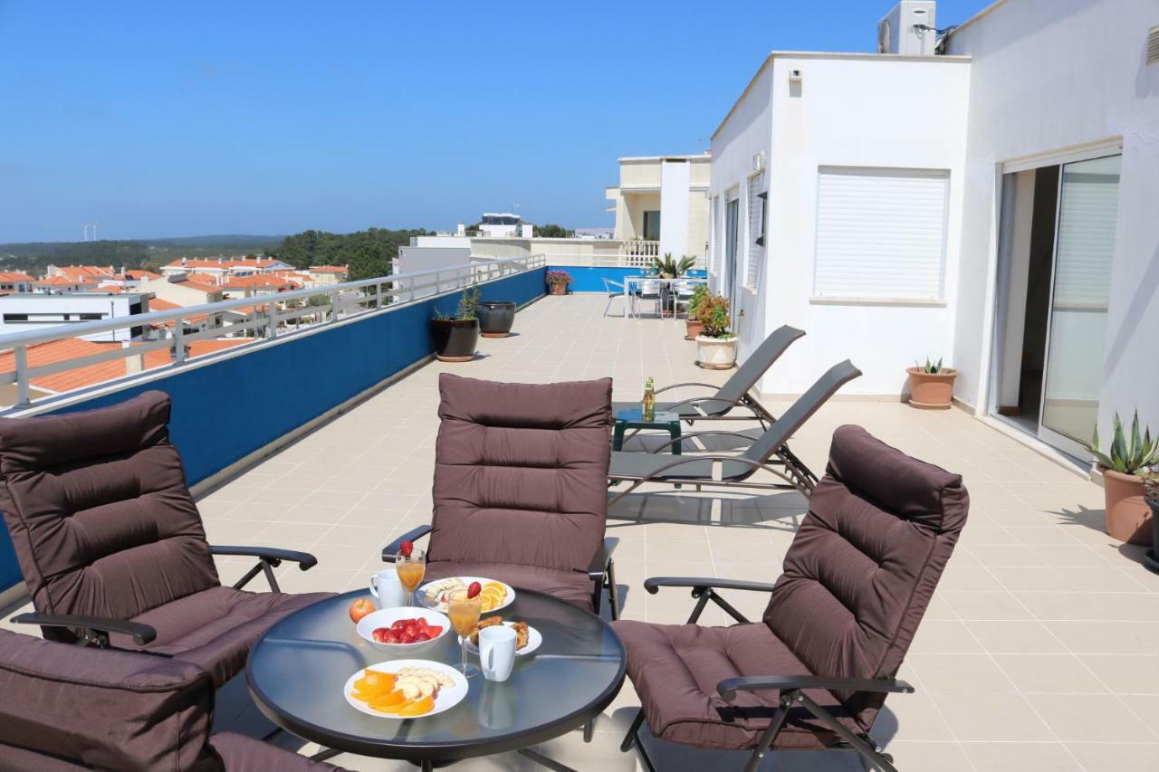 Sitio Penthouse - Big Terrace With Sea View & Bbq Vila Nazaré Exterior foto